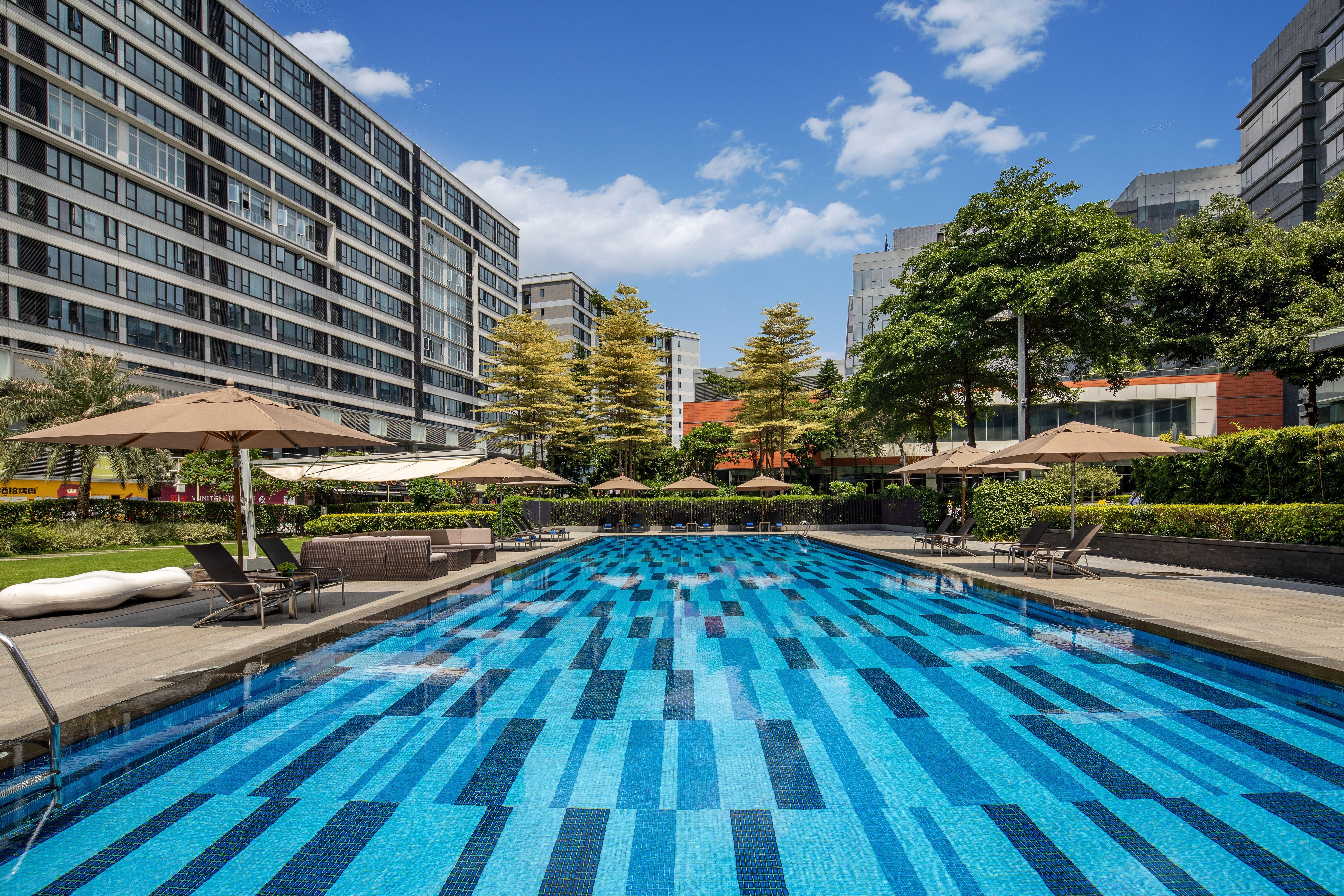 Crowne Plaza Guangzhou Huadu By Ihg - Free Shuttle Bus Between Hotel To Exhibition Center During Canton Fair Zewnętrze zdjęcie