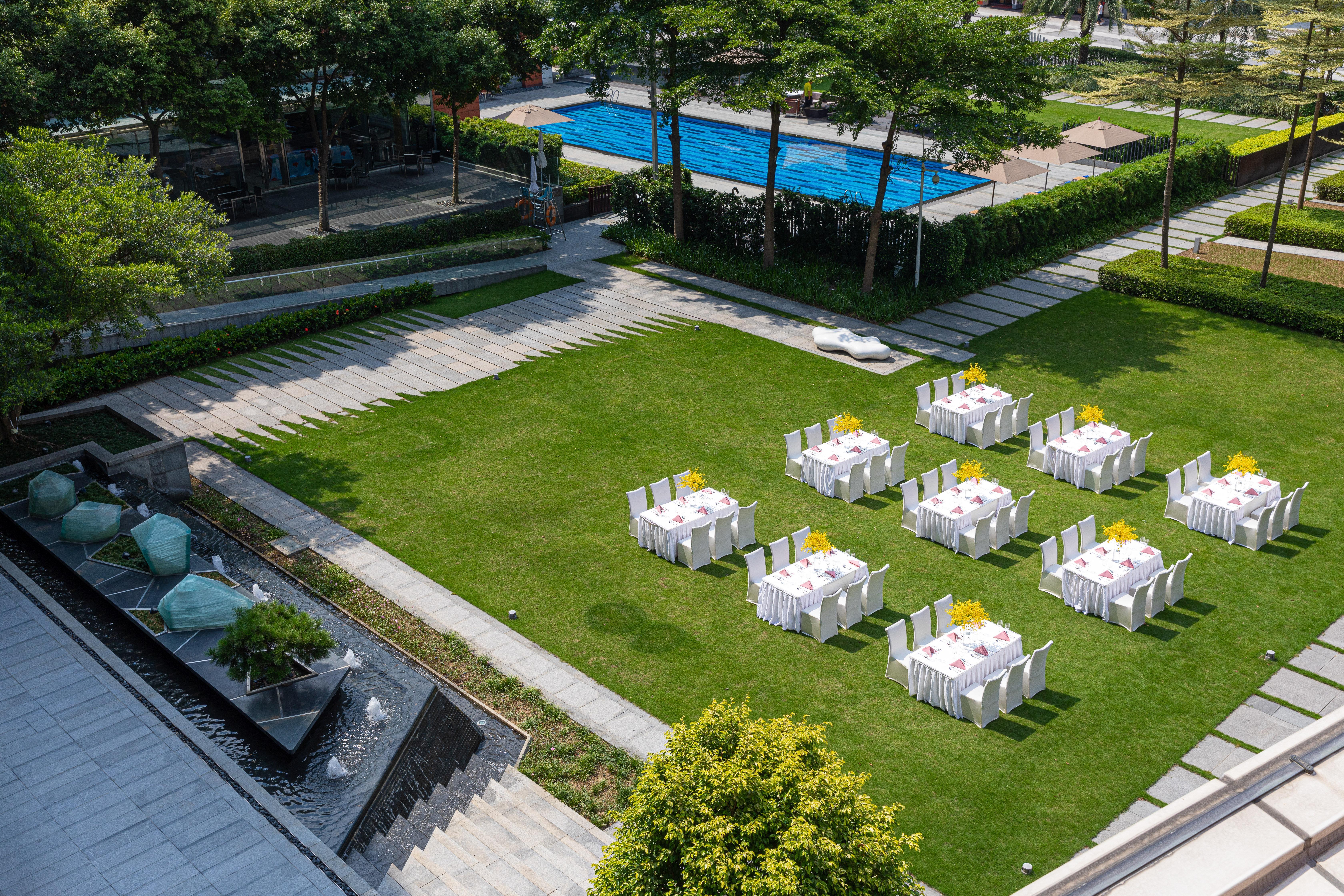 Crowne Plaza Guangzhou Huadu By Ihg - Free Shuttle Bus Between Hotel To Exhibition Center During Canton Fair Zewnętrze zdjęcie